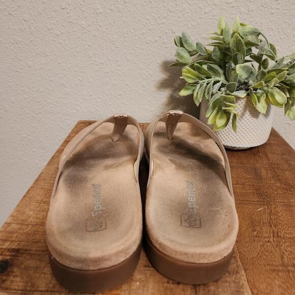 Spenco Size 9D Women's Hampton Suede Flip-Flop‎ Sandals - Picture 5 of 11